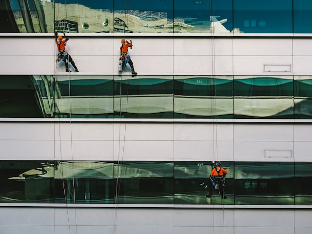 Rope Access Window Cleaning