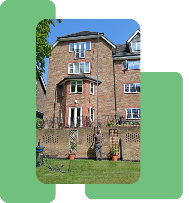 professional gutter cleaning in london