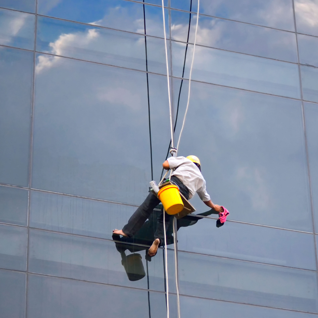Window Cleaner Ropes Rope Access Window Cleaning London | Kind Contractors